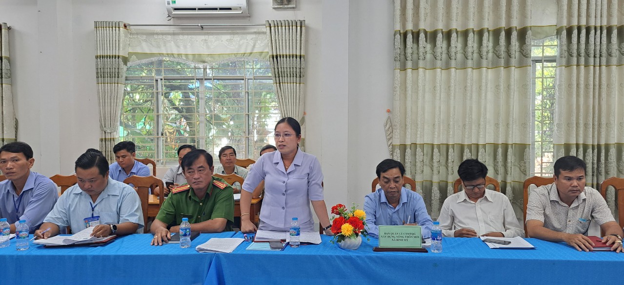 Tiếp đoàn kiểm tra duy trì NTM NC
